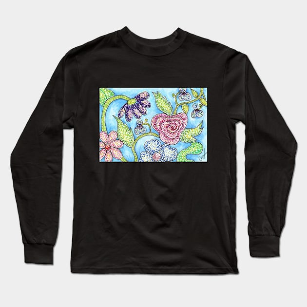 Blur Skies Long Sleeve T-Shirt by CAutumnTrapp